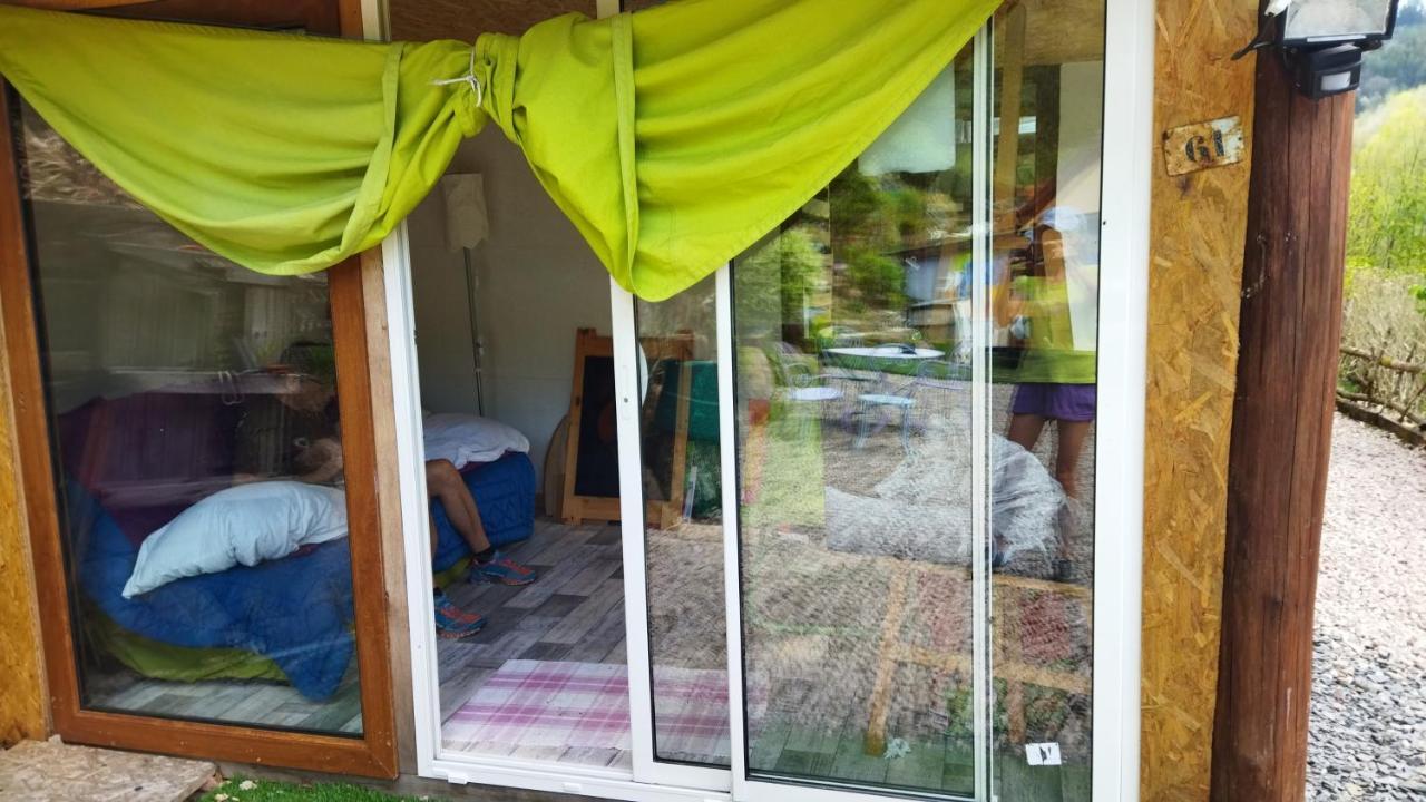 ホテル Abri De Jardin Amenage, Chambre Camping Glamour Lalaye エクステリア 写真
